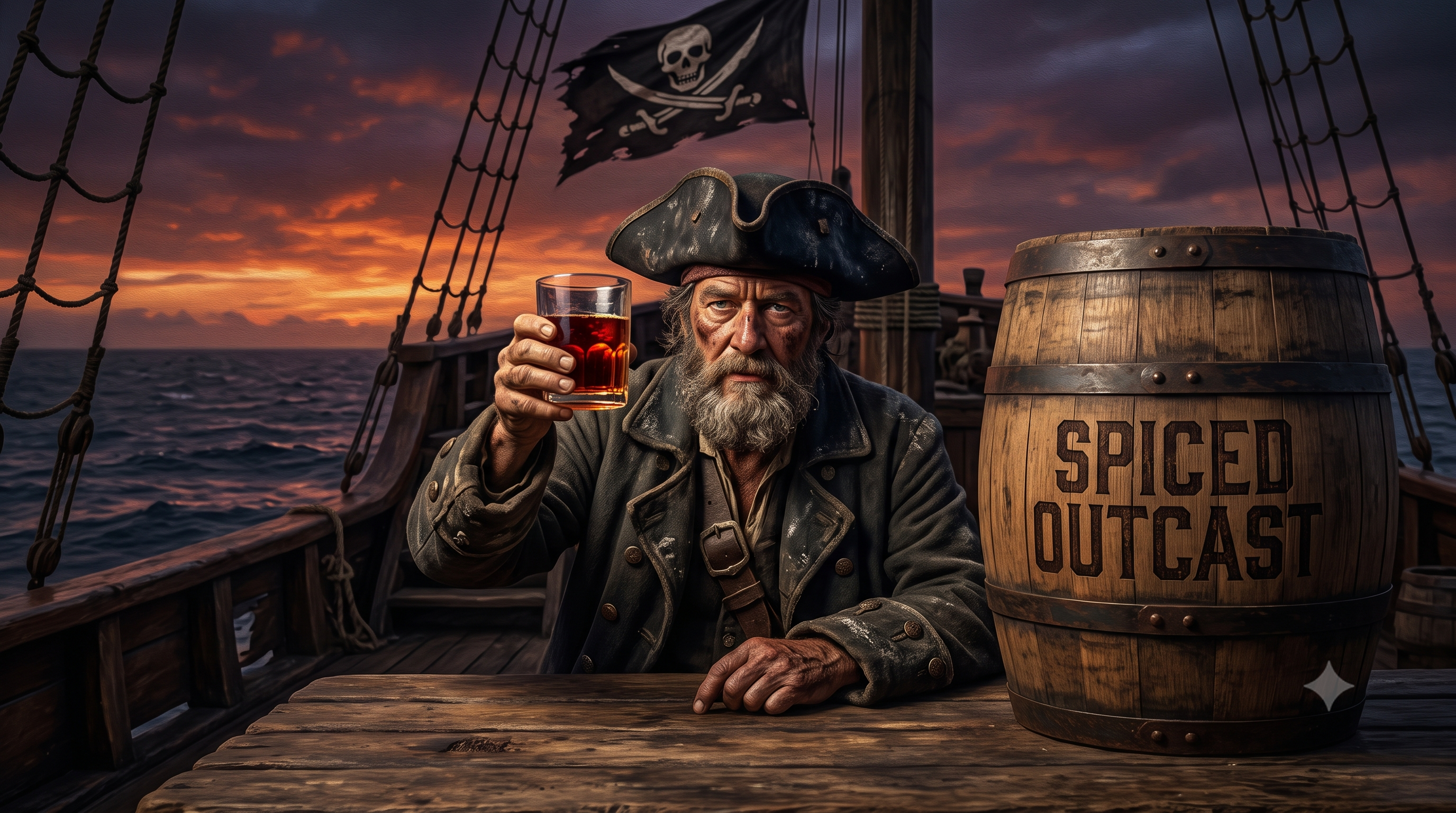 Spiced Outcast at the Tavern